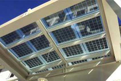 BIPV solar panel