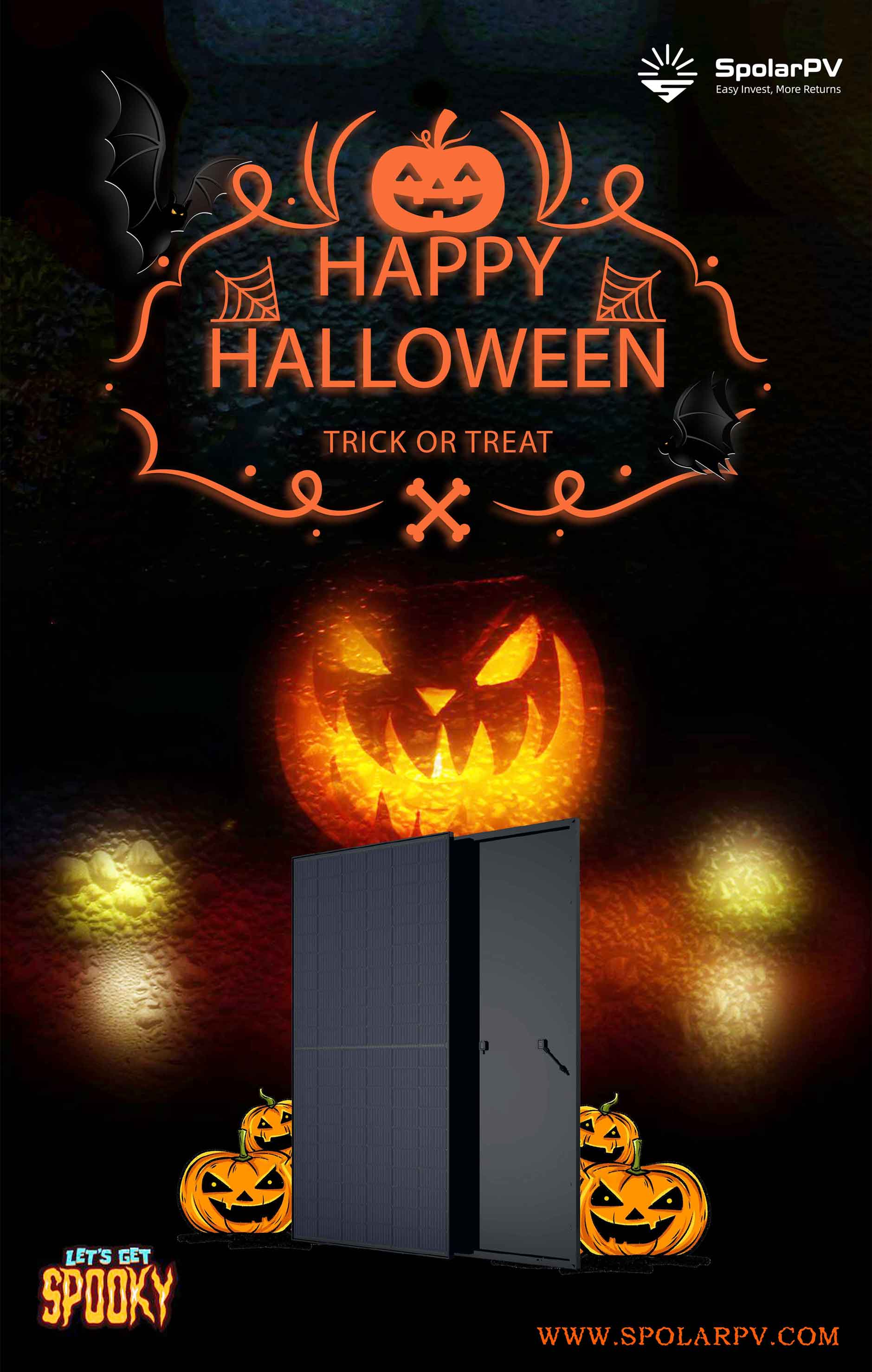 Halloween flexible solar panel  solar module 