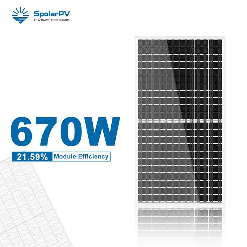 655~680w 210mm Solar Module