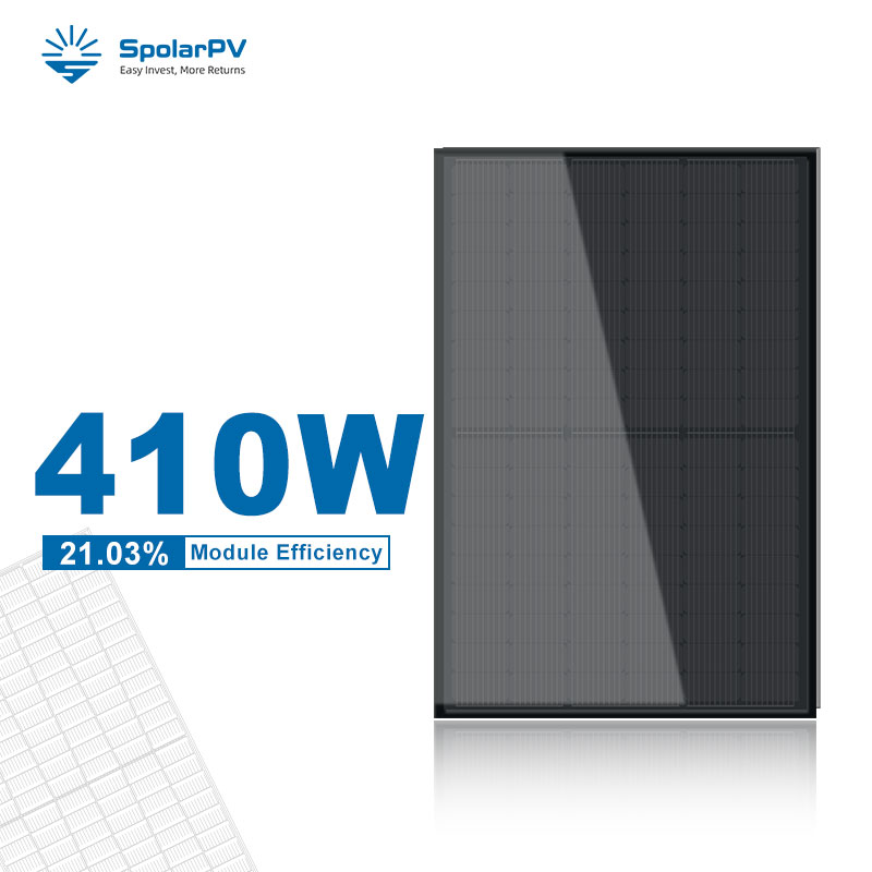 SPV420-PM10-108 400~420w Full Balck Solar Panel